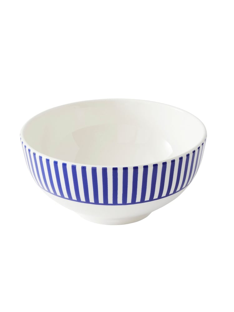 Spode Set of 4 Blue Steccato Rimless Bowls - Image 2 of 6