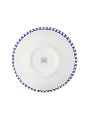 Spode Set of 4 Blue Steccato Rimless Bowls - Image 3 of 6