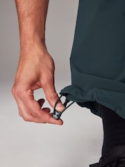 Teal Blue Relaxed Fit Tech Utility Pocket Cargo Trousers - Image 8 of 12