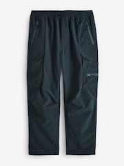 Teal Blue Relaxed Fit Tech Utility Pocket Cargo Trousers - Image 9 of 12
