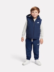 New Balance Blue Lifestyle Linear Gilet - Image 4 of 11