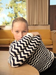Hobbs Blue 100% Cotton Lulu Jumper - Image 2 of 6