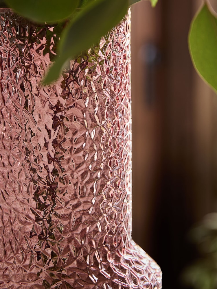 Medium texturerat glas Vas - Bild 2 av 4