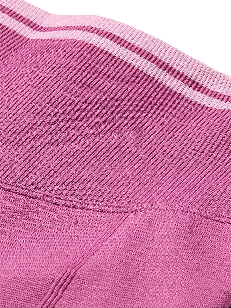 Victoria's Secret PINK Pink Violet Seamless Leggings - Image 4 of 4 Victoria's Secret PINK Pink Violet Seamless Leggings - Image 4 of 4