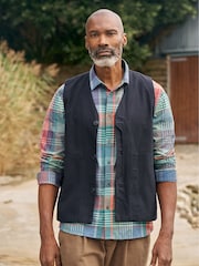 Seasalt Cornwall Black Multi Mens Banyan Shirt - Image 1 of 8
