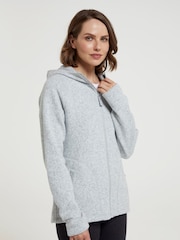 Mountain Warehouse Grey Nevis Womens Full Zip Hoodie - Image 2 of 8