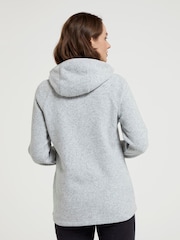 Mountain Warehouse Grey Nevis Womens Full Zip Hoodie - Image 3 of 8
