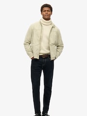 Crema - Chaqueta Harrington clásica de Superdry - Imagen 2 de 7
