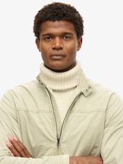 Crema - Chaqueta Harrington clásica de Superdry - Imagen 3 de 7