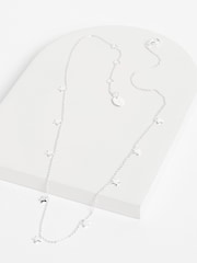 Hush Silver Tone Mini Multi Star Choker Necklace - Image 1 of 4