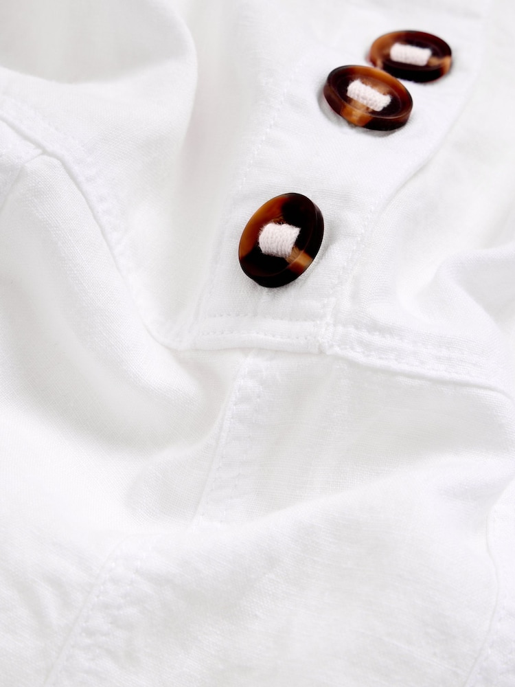 White Stuff White 100% Linen Viola Jumpsuit - Image 7 of 7 White Stuff White 100% Linen Viola Jumpsuit - Image 7 of 7