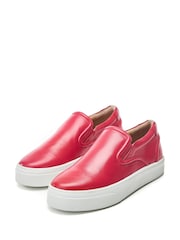 Moda In Pelle  Adreenia Slim Sole Slip On Trainers - Image 2 of 4