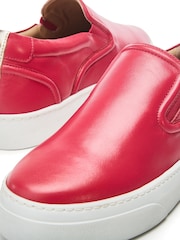 Moda In Pelle  Adreenia Slim Sole Slip On Trainers - Image 4 of 4