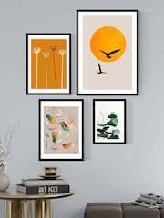 East End Prints Black Bird Lovers Wall Set - Image 1 of 1