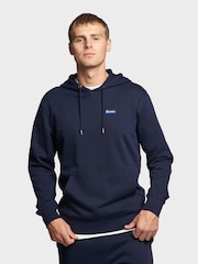 Penfield Blue Dark Mens Relaxed Fit Original Logo 100% Cotton Hoodie - Image 1 of 7