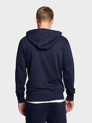 Penfield Blue Dark Mens Relaxed Fit Original Logo 100% Cotton Hoodie - Image 3 of 7