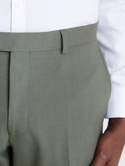 DKNY Sage Green Slim Fit Suit - Trousers - Image 3 of 3