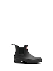 Hunter Womens Original Chelsea Boot Black Wellies - Image 1 of 5