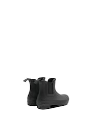Hunter Womens Original Chelsea Boot Black Wellies - Image 3 of 5