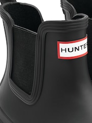 Hunter Womens Original Chelsea Boot Black Wellies - Image 5 of 5