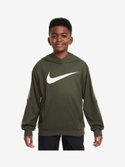Nike Cargo Khaki Sportswear Club+ Overhead Hoodie - Image 1 of 3