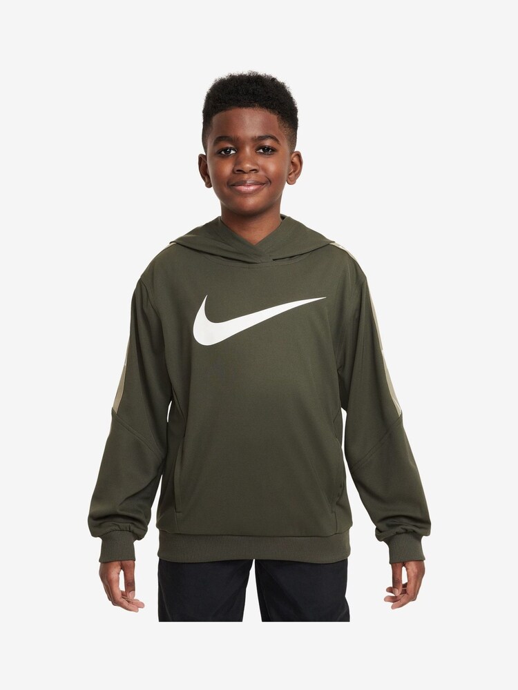 Nike Cargo Khaki Sportswear Club+ Overhead Hoodie - Image 1 of 3
