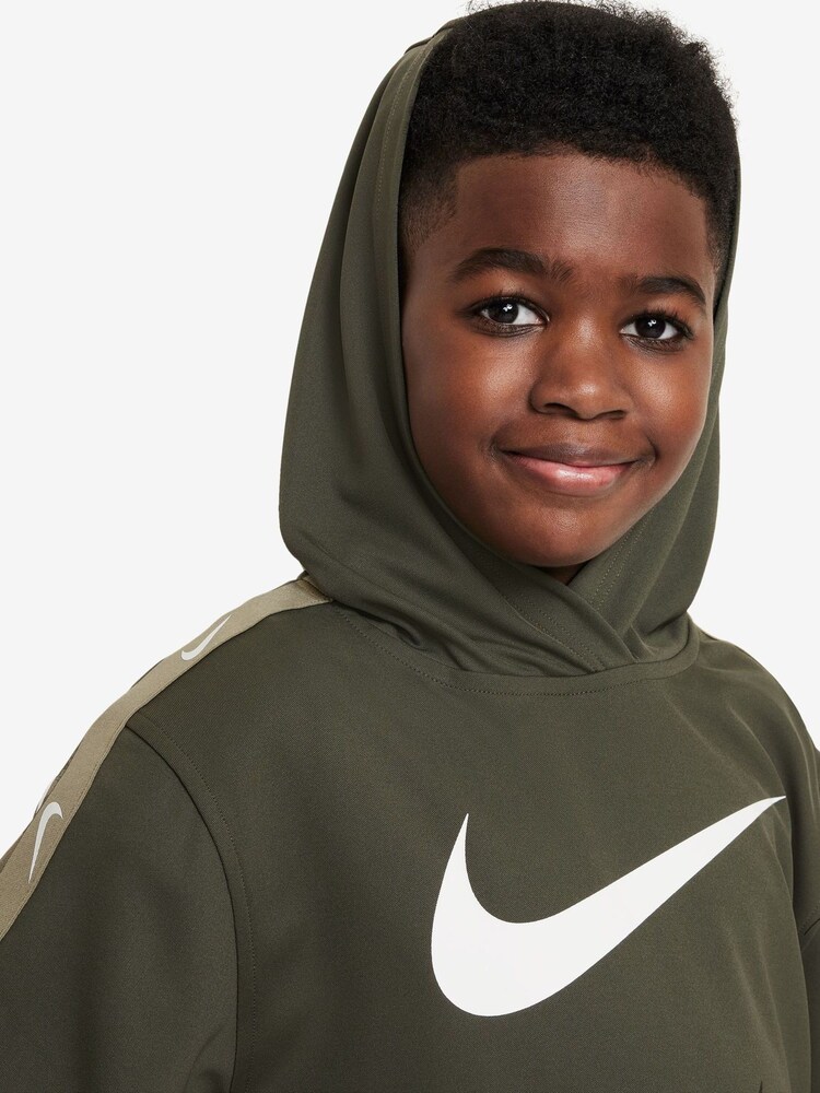 Nike Cargo Khaki Sportswear Club+ Overhead Hoodie - Image 3 of 3