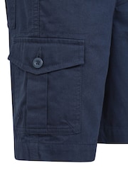 Mountain Warehouse Blue Kids 100% Cotton Cargo Shorts - Image 5 of 7