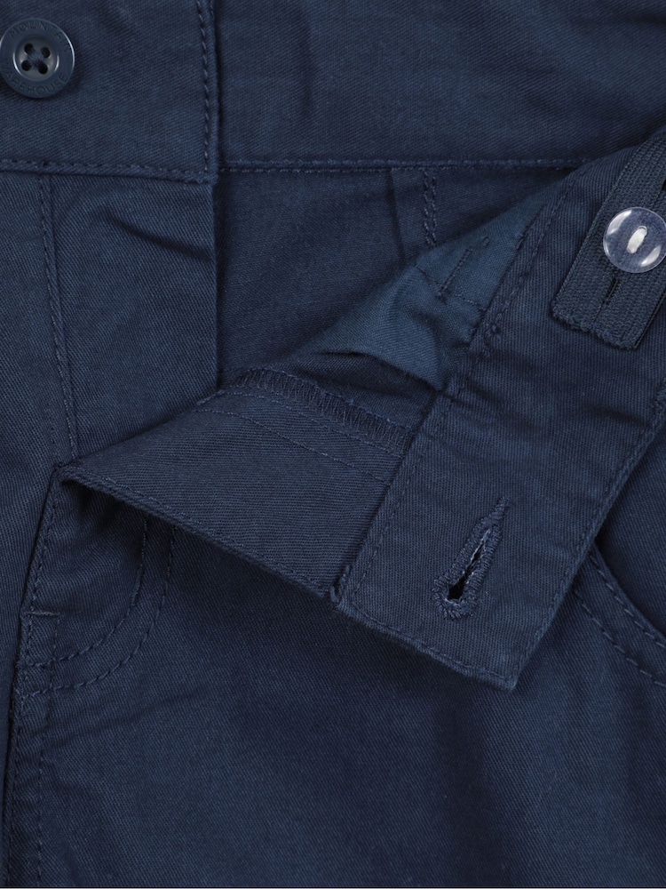 Mountain Warehouse Blue Kids 100% Cotton Cargo Shorts - Image 7 of 7