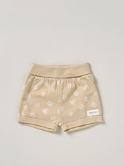 Homegrown Natural 3 Piece Bodysuit Shorts And Reversible Bib Set - Image 4 of 5