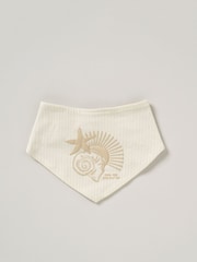 Homegrown Natural 3 Piece Bodysuit Shorts And Reversible Bib Set - Image 5 of 5