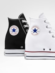 Converse White Chuck Taylor All Star Wedge Trainers - Image 12 of 13