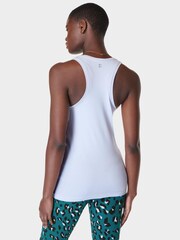 Sweaty Betty Salt Blue Athlete Seamless Workout Tank Top - Image 2 of 7