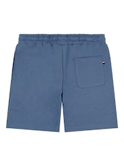 Azul oscuro - U.S. Polo Assn. Boys 100% Cotton Player 3 Sweat Shorts - Imagen 2 de 3