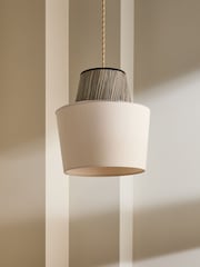 MADE.COM Cream Small Andre Easyfit Shade - Image 1 of 5