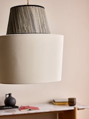 MADE.COM Cream Small Andre Easyfit Shade - Image 3 of 5