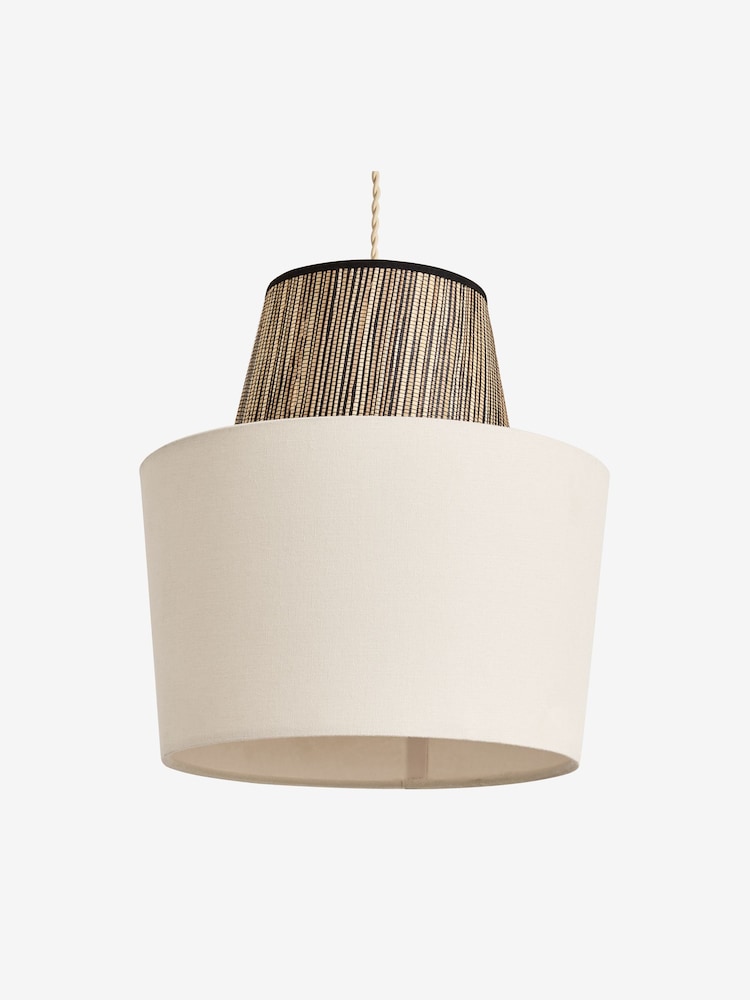 MADE.COM Cream Small Andre Easyfit Shade - Image 5 of 5