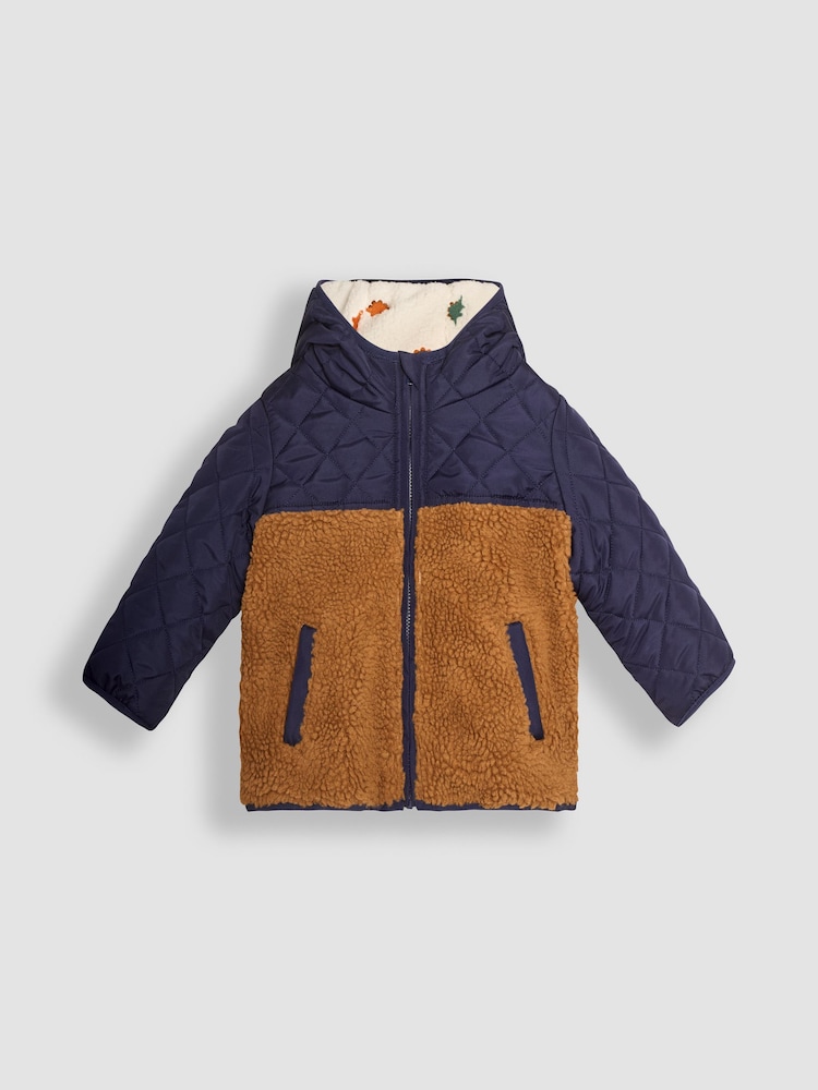 JoJo Maman Bébé Reversible Jacket - Imagen 2 de 7 JoJo Maman Bébé Reversible Jacket - Imagen 2 de 7