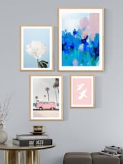 East End Prints Oak Summer Pastel Wall Set - Image 1 of 1