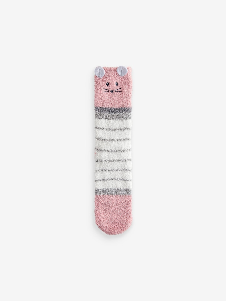 Mouse Christmas Cosy Socks In Box - Image 2 of 3