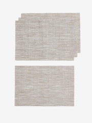 Gold Metallic PVC Placemats - Image 2 of 4