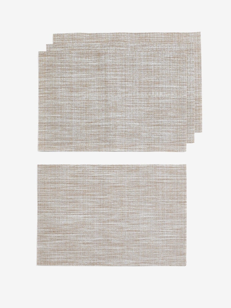 Gold Metallic PVC Placemats - Image 2 of 4 Gold Metallic PVC Placemats - Image 2 of 4