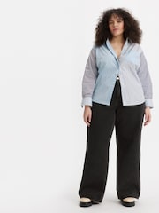 Levi's® Rosie Posie Curve Ribcage Wide Leg 100% Cotton Jeans - Image 1 of 8