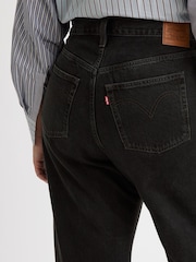 Levi's® Rosie Posie Curve Ribcage Wide Leg 100% Cotton Jeans - Image 3 of 8