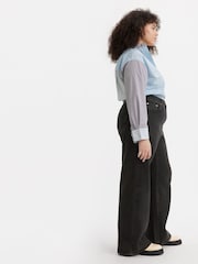 Levi's® Rosie Posie Curve Ribcage Wide Leg 100% Cotton Jeans - Image 5 of 8