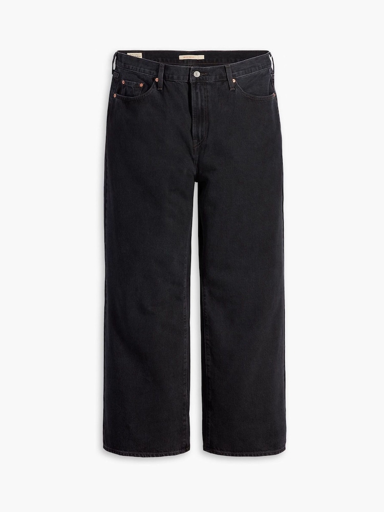 Levi's® Rosie Posie Curve Ribcage Wide Leg 100% Cotton Jeans - Image 6 of 8