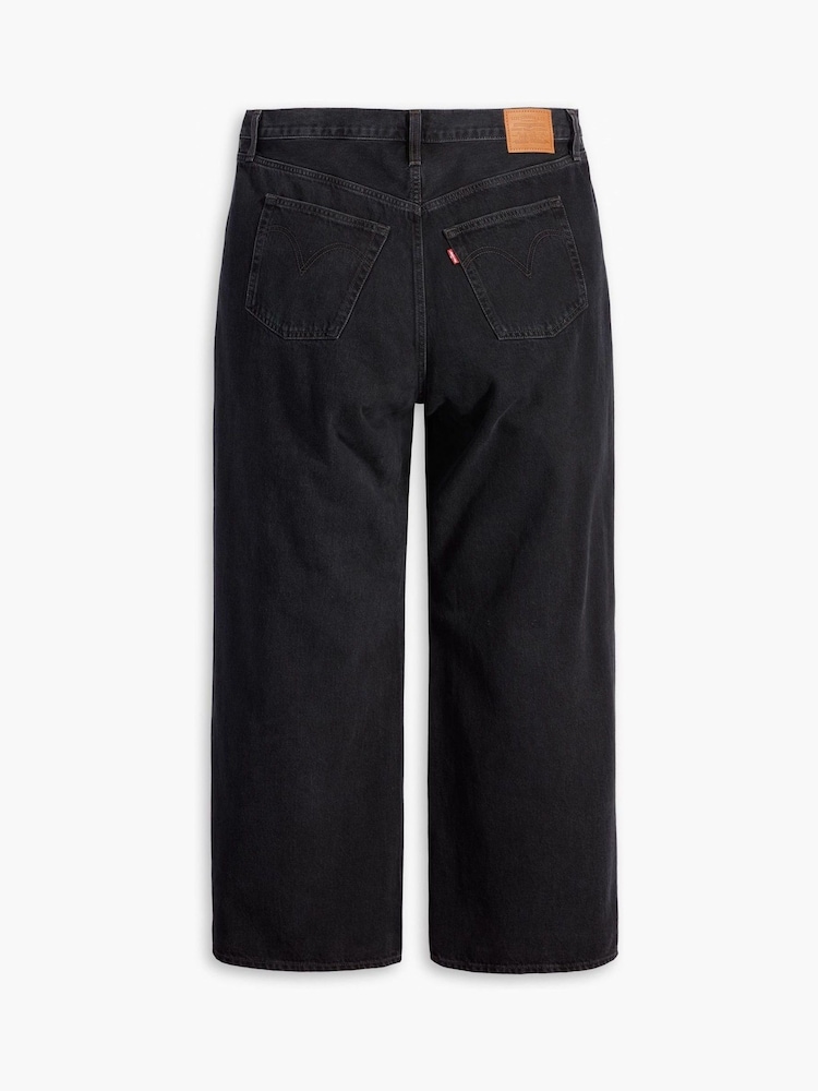 Levi's® Rosie Posie Curve Ribcage Wide Leg 100% Cotton Jeans - Image 7 of 8