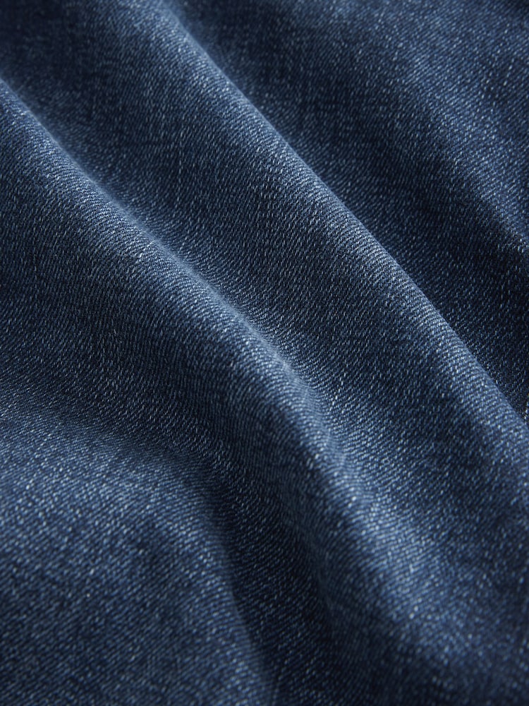 Tiefblau - Slim Fit Classic Stretch-Jeans - Bild 9 von 9