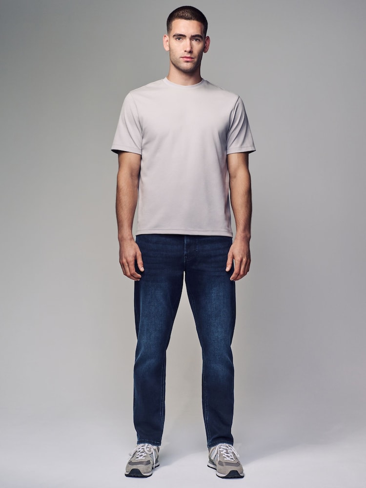 Tiefblau - Slim Fit Classic Stretch-Jeans - Bild 2 von 9