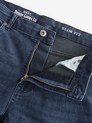 Blue Deep Slim Fit Classic Stretch Jeans - Image 7 of 9